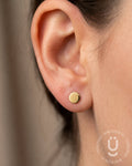 Anti-Tarnish Gold Stud Earring