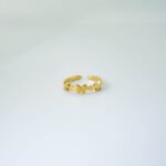 Bow Gold Zoi Ring (Adjustable Size)
