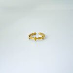 Clover Gold Zoi Ring (Adjustable Size)