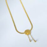 Love Gold Snake Necklace