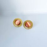 Peach Spi Earrings