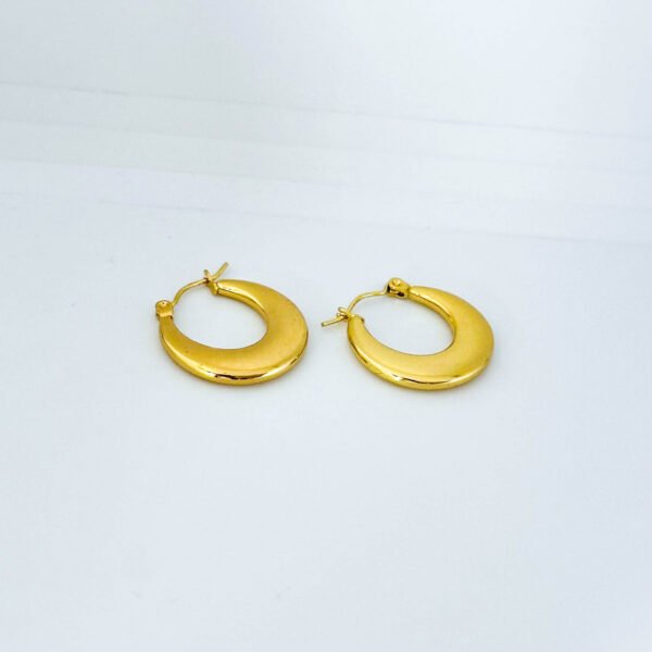 Rou Gold Hoop Earrings