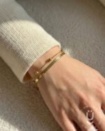 Anti-Tarnish Gold Double Layer Bracelet