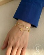 Anti-Tarnish Gold Double Layer Bracelet