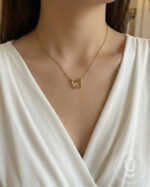 Anti-Tarnish Gold Butterfly Necklace