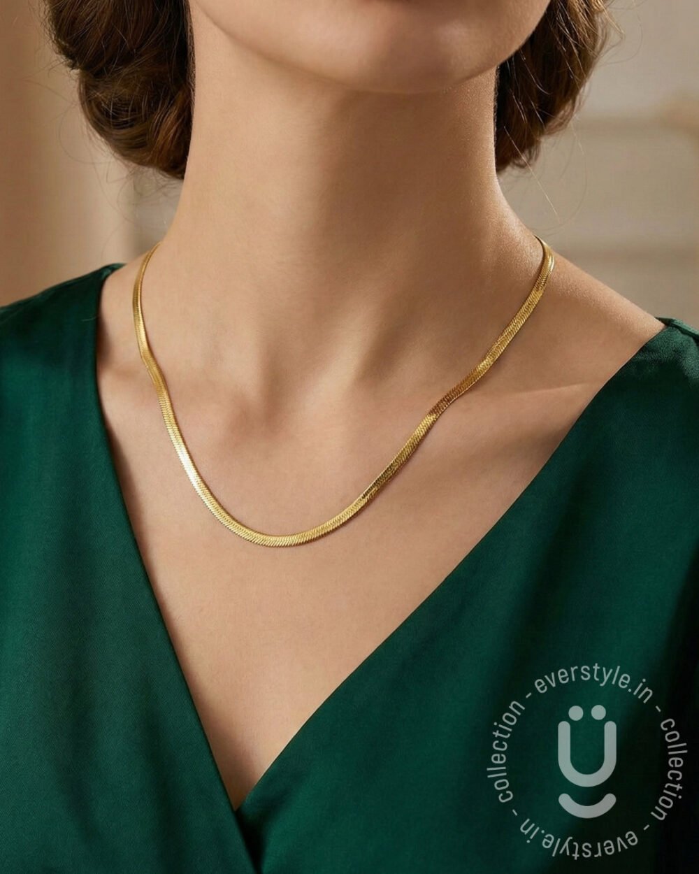 Anti-Tarnish Gold Snake Chain