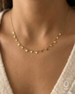Anti-Tarnish Gold Heart Necklace