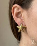 Anti-Tarnish Gold Earring