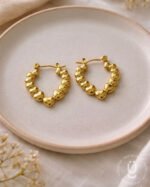 Anti-Tarnish Gold Earring