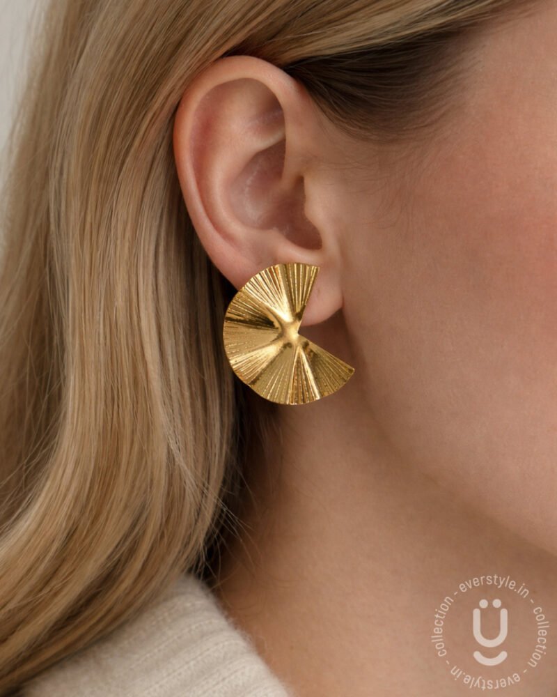 Anti-Tarnish Gold Earring