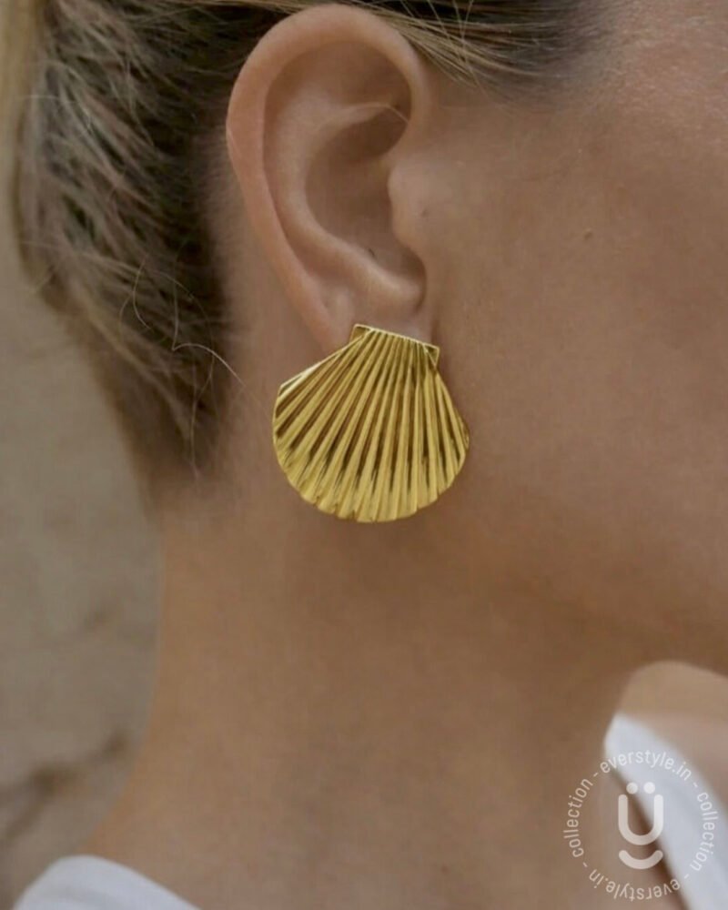 Anti-Tarnish Gold Earring