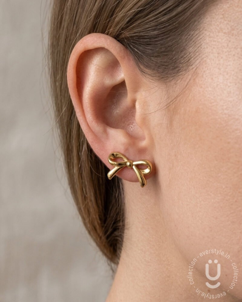 Anti-Tarnish Gold Earring