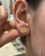 Anti-Tarnish Gold Earring