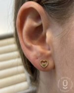 Anti-Tarnish Gold Earring