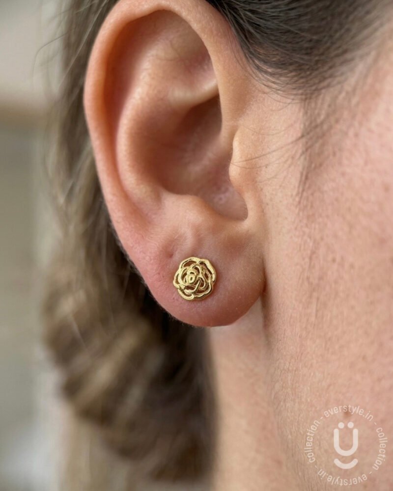 Anti-Tarnish Gold Earring