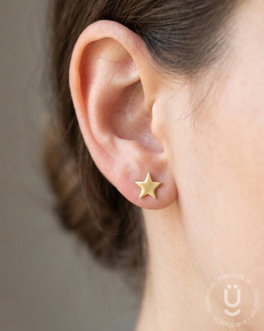Anti-Tarnish Gold Earring