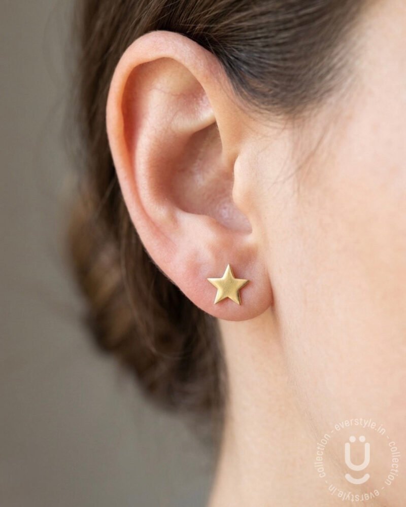Anti-Tarnish Gold Earring