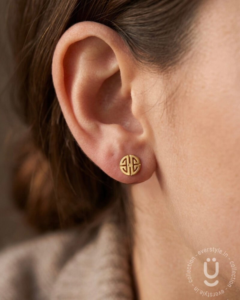 Anti-Tarnish Gold Earring