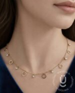 Anti-Tarnish Gold Charms Necklace
