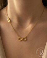 Anti-Tarnish Gold Infinity Necklace