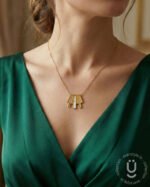 Anti-Tarnish Gold Pendant Necklace