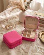 Jewellery Organiser Box-Rani Pink