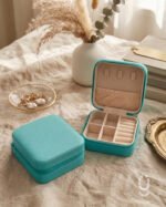 Jewellery Organiser Box-Aqua Green