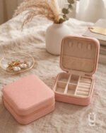 Jewellery Organiser Box-Peach