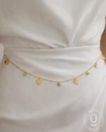 Anti-Tarnish Gold Waist Chain With Adjustable Size