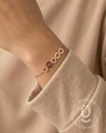 Anti-Tarnish Rose Gold Adjustable Bracelet