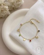 Anti-Tarnish Gold Butterfly Adjustable Bracelet